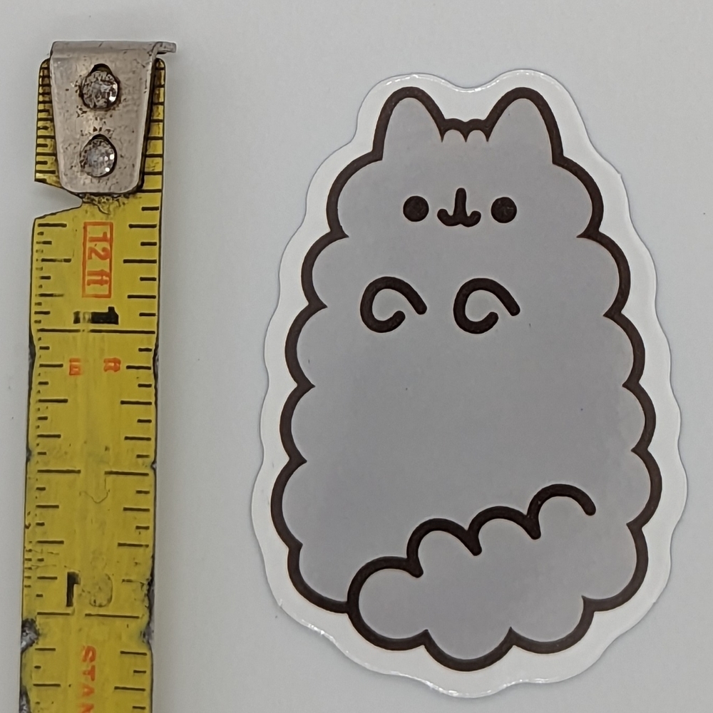 Pusheen Cat Sticker - Picture 2 of 2